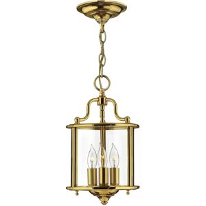 Hinkley Gentry 3-Light Brass Ceiling Lantern - Ceiling Lantern Hinkley Gentry 3-Light Brass Ceiling Lantern - Ceiling Lantern