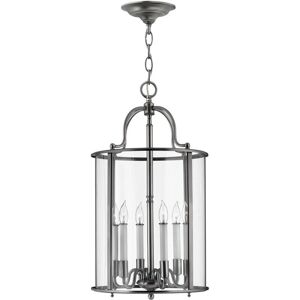 Netlighting Gentry 6 Light Large Ceiling Lantern Pendant Pewter - Ceiling Lantern Netlighting Gentry 6 Light Large Ceiling Lantern Pendant Pewter - Ceiling Lantern