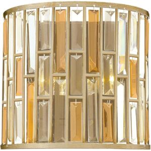 Hinkley Gemma Amber Pearl and Clear Crystal Wall Sconce - Wall Sconce Hinkley Gemma Amber Pearl and Clear Crystal Wall Sconce - Wall Sconce