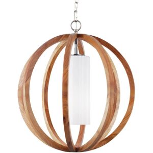 Feiss Allier 1-Light Oak Pendant - Ceiling Light Feiss Allier 1-Light Oak Pendant - Ceiling Light