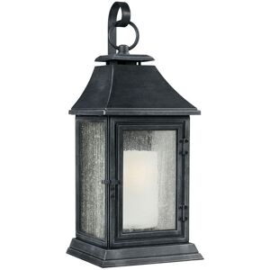 Netlighting Shepherd 1 Light Outdoor Wall Lantern - Weathered Zinc - IP44 Netlighting Shepherd 1 Light Outdoor Wall Lantern - Weathered Zinc - IP44