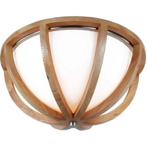 Lampada a soffitto Allier - Legno di quercia, Acciaio spazzolato Lampada a soffitto Allier - Legno di quercia, Acciaio spazzolato