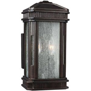 Netlighting Federal 2 Light Outdoor Small Wall Lantern Light Bronze IP44 E14 - Wall Lantern Netlighting Federal 2 Light Outdoor Small Wall Lantern Light Bronze IP44 E14 - Wall Lantern
