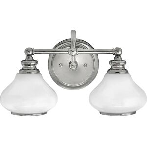 Elstead Lighting Ainsley 2 LED Bathroom Wall Light - Polished Chrome - IP44 Elstead Lighting Ainsley 2 LED Bathroom Wall Light - Polished Chrome - IP44