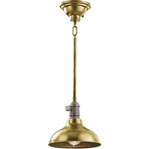 Elstead Lighting Cobson Brass Ceiling Pendant - Ceiling Pendant Elstead Lighting Cobson Brass Ceiling Pendant - Ceiling Pendant