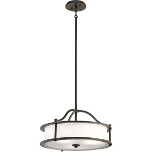 Elstead Lighting Emory 3-Light Semi Flush Ceiling Pendant - Ceiling Pendant Light Elstead Lighting Emory 3-Light Semi Flush Ceiling Pendant - Ceiling Pendant Light