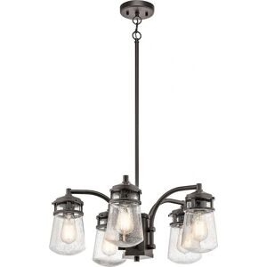 Luce da Soffitto Esterno Lyndon con Vetro Satinato - Luce per Esterni Luce da Soffitto Esterno Lyndon con Vetro Satinato - Luce per Esterni