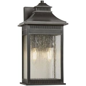 Elstead Livingston Coastal Wall Lantern - Vintage Bronze IP44 Elstead Livingston Coastal Wall Lantern - Vintage Bronze IP44