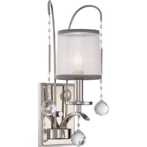 Elstead Whitney Wall Light - Crystal, Silver - Wall Light Elstead Whitney Wall Light - Crystal, Silver - Wall Light