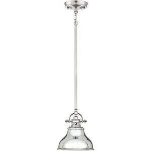 Quoizel Emery Silver Dome Ceiling Pendant - Ceiling Pendant Lamp Quoizel Emery Silver Dome Ceiling Pendant - Ceiling Pendant Lamp