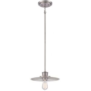 Netlighting Admiral 1 Light Dome Ceiling Mini Pendant Antique Nickel - Ceiling Pendant Light Netlighting Admiral 1 Light Dome Ceiling Mini Pendant Antique Nickel - Ceiling Pendant Light