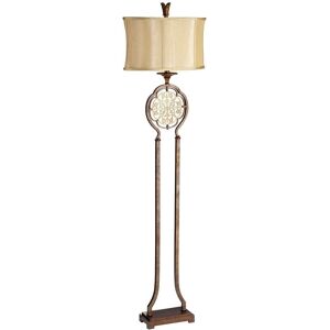 Netlighting Marcella 1 Light Floor Lamp British Bronze - Floor Lamp Netlighting Marcella 1 Light Floor Lamp British Bronze - Floor Lamp