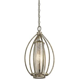 Kichler Rosalie Sterling Gold Pendant - E27, Adjustable Height Kichler Rosalie Sterling Gold Pendant - E27, Adjustable Height