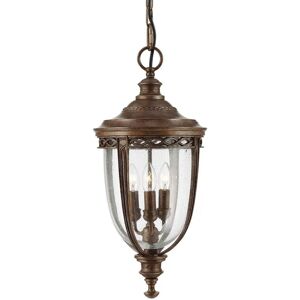 Feiss English Bridle Large 3 Light Outdoor Ceiling Lantern - Ceiling Lantern Feiss English Bridle Large 3 Light Outdoor Ceiling Lantern - Ceiling Lantern