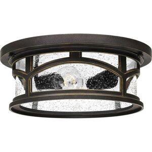 Quoizel Marblehead Outdoor Coastal 2 Light Flush Ceiling Fitting - Outdoor Ceiling Light Quoizel Marblehead Outdoor Coastal 2 Light Flush Ceiling Fitting - Outdoor Ceiling Light