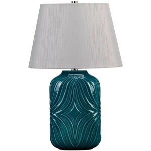 Elstead Turquoise 1 Light Table Lamp - Table Lamp Elstead Turquoise 1 Light Table Lamp - Table Lamp