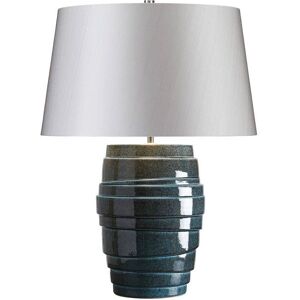 Netlighting Neptune Blue Glaze 1-Light Table Lamp - Table Lamp Netlighting Neptune Blue Glaze 1-Light Table Lamp - Table Lamp