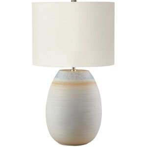 Elstead Lighting Seychelles 1 Light Table Lamp - Blue - Ceramic Table Lamp Elstead Lighting Seychelles 1 Light Table Lamp - Blue - Ceramic Table Lamp