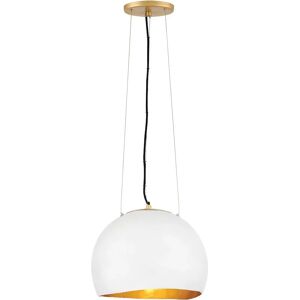 Suspension Hinkley Nula Shell Blanc et Or - Lampe Suspendue - Publicité Suspension Hinkley Nula Shell Blanc et Or - Lampe Suspendue - Publicité