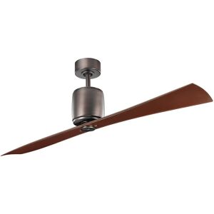 Elstead Lighting Ferron 152cm Ceiling Fan - Oil Brushed Bronze, Remote Elstead Lighting Ferron 152cm Ceiling Fan - Oil Brushed Bronze, Remote