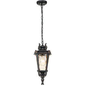 Elstead Baltimore Weathered Bronze Outdoor Ceiling Chain Lantern - Ceiling Lantern Elstead Baltimore Weathered Bronze Outdoor Ceiling Chain Lantern - Ceiling Lantern