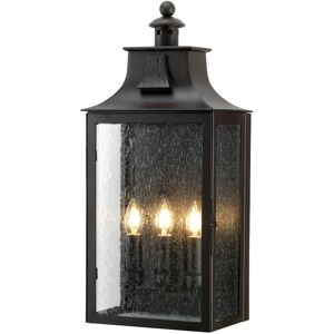 Elstead Lighting Balmoral 3 Light Outdoor Wall Lantern - Wall Lantern Elstead Lighting Balmoral 3 Light Outdoor Wall Lantern - Wall Lantern