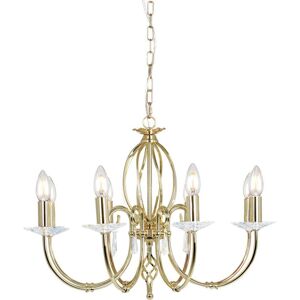 Elstead Aegean 8 Light Chandelier - Classic and Modern Style Elstead Aegean 8 Light Chandelier - Classic and Modern Style