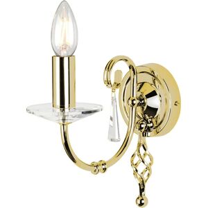 Elstead Aegean Wall Light - Polished Brass - E14 - 60W - 22cm Elstead Aegean Wall Light - Polished Brass - E14 - 60W - 22cm