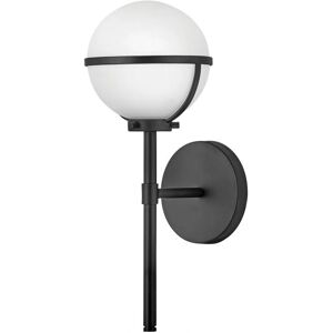 Lampada da Parete Bagno Nera Hinkley Hollis - Stile Art Deco Lampada da Parete Bagno Nera Hinkley Hollis - Stile Art Deco