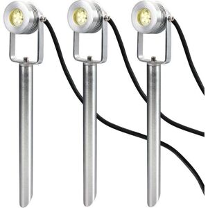 Netlighting Spennymoor Außenbeleuchtungset - 3 Spots, 6m Kabel, IP54 Netlighting Spennymoor Außenbeleuchtungset - 3 Spots, 6m Kabel, IP54