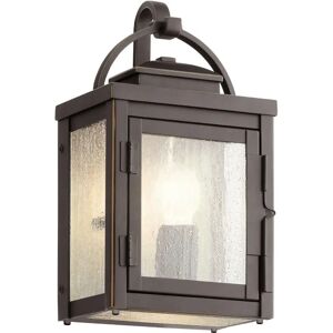 Kichler Carlson Outdoor Wall Lantern - Rustic American Style Kichler Carlson Outdoor Wall Lantern - Rustic American Style