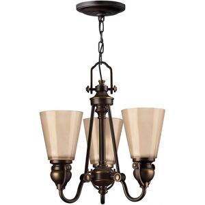 Hinkley Mayflower 3 Light Brass Chandelier - Chandelier Hinkley Mayflower 3 Light Brass Chandelier - Chandelier