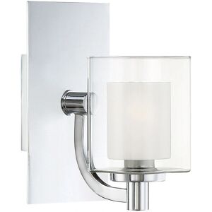 Quoizel Kolt Single Light Bathroom Wall Fitting - Polished Chrome - Wall Lamp Quoizel Kolt Single Light Bathroom Wall Fitting - Polished Chrome - Wall Lamp