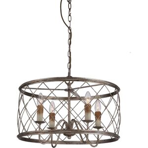 Elstead Dury Silver Leaf Ceiling Pendant - Ceiling Pendant Elstead Dury Silver Leaf Ceiling Pendant - Ceiling Pendant