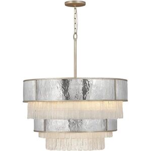Lampadario Reverie a 12 luci oro champagne - Luce da soffitto Lampadario Reverie a 12 luci oro champagne - Luce da soffitto