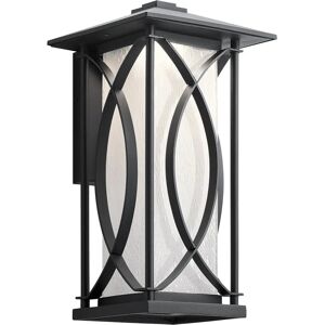 Kichler Ashbern Outdoor Wall Light - E27, Black, 60W Kichler Ashbern Outdoor Wall Light - E27, Black, 60W