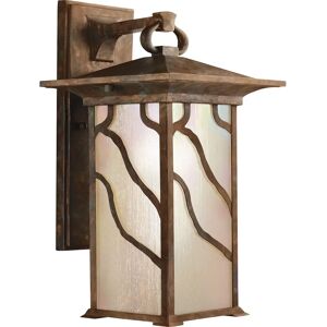 Kichler Morris Outdoor Wall Lantern - Distressed Copper - 60W E27 Kichler Morris Outdoor Wall Lantern - Distressed Copper - 60W E27