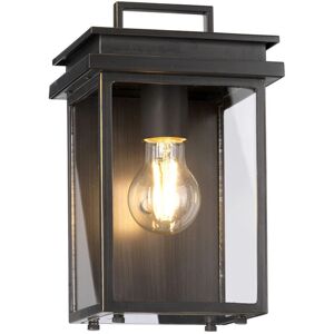 Feiss Glenview Outdoor Wall Lantern - Antique Bronze - 26.1cm Feiss Glenview Outdoor Wall Lantern - Antique Bronze - 26.1cm