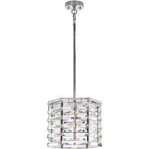 Elstead Lighting Shoal 1 Light Pendant - Polished Nickel - E27 Elstead Lighting Shoal 1 Light Pendant - Polished Nickel - E27