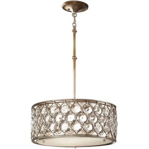 Feiss Lucia 3 Light Crystal Ceiling Pendant - Ceiling Pendant Feiss Lucia 3 Light Crystal Ceiling Pendant - Ceiling Pendant