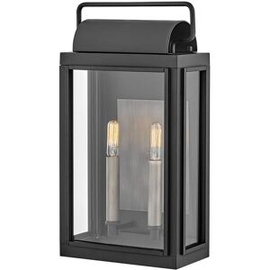 Hinkley Sag Harbor Wall Light - Black, E14, 2 Bulbs Hinkley Sag Harbor Wall Light - Black, E14, 2 Bulbs