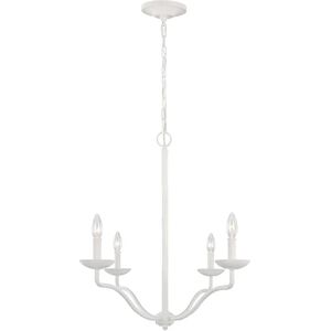 Lampadario multiplo Feiss Annie - Bianco - 4 luci Lampadario multiplo Feiss Annie - Bianco - 4 luci