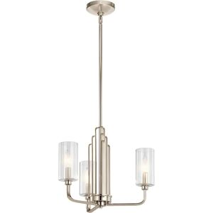 Luce a Soffitto Kichler Kimrose Nichel Lucido - Stile Art Deco Luce a Soffitto Kichler Kimrose Nichel Lucido - Stile Art Deco