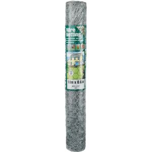 Gardman Galvanised Wire Netting 25mm² Hexagon - 10 x 0.6m Gardman Galvanised Wire Netting 25mm² Hexagon - 10 x 0.6m