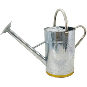 Kent & Stowe 34910 Galvanised Steel Watering Can - 9L Garden Decor Kent & Stowe 34910 Galvanised Steel Watering Can - 9L Garden Decor
