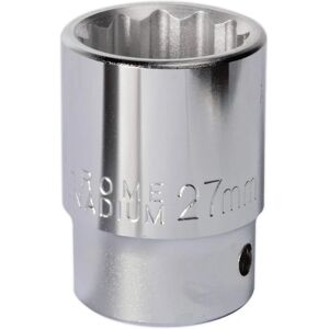 Sealey S34/27 Walldrive Socket 27mm 3/4"sq Drive - Socket Sealey S34/27 Walldrive Socket 27mm 3/4"sq Drive - Socket