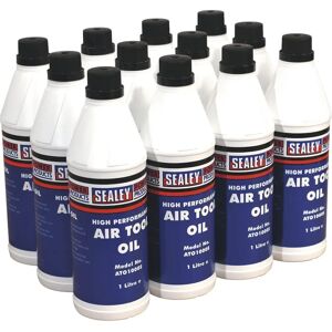 Sealey ATO/1000 Air Tool Oil - 1L - Pack of 12 Sealey ATO/1000 Air Tool Oil - 1L - Pack of 12