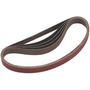 Sealey SA355/B80G Aluminium oxide 80 Grit Sanding Belt - 20x520mm Pack of 5 Sealey SA355/B80G Aluminium oxide 80 Grit Sanding Belt - 20x520mm Pack of 5