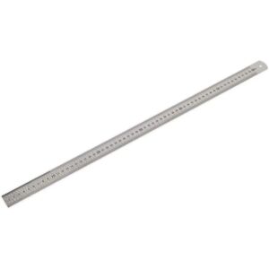 Sealey AK9642 Steel Rule - 600mm/24" - Durable Measuring Tool Sealey AK9642 Steel Rule - 600mm/24" - Durable Measuring Tool