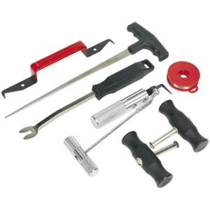 Kit d'outils pour le retrait de pare-brise Sealey WK3 - 7 pièces - Publicité Kit d'outils pour le retrait de pare-brise Sealey WK3 - 7 pièces - Publicité